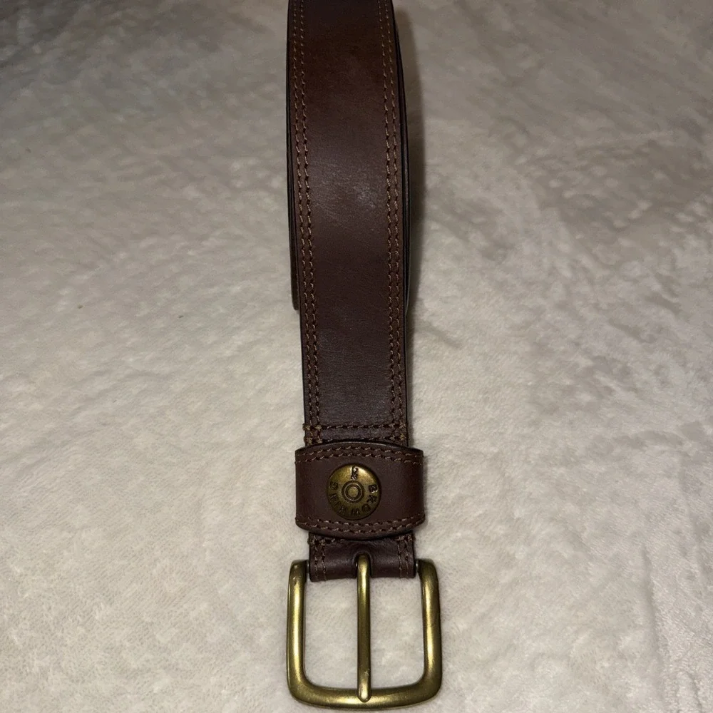 Browning Brown Leather Belt size 50